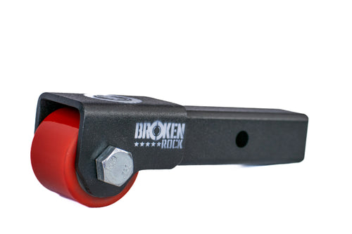 High Clearance Hitch Roller mounted in receiver hitch