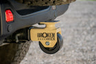 Recovery Point Hitch Roller Desert Sand Edition mounted on vehicle