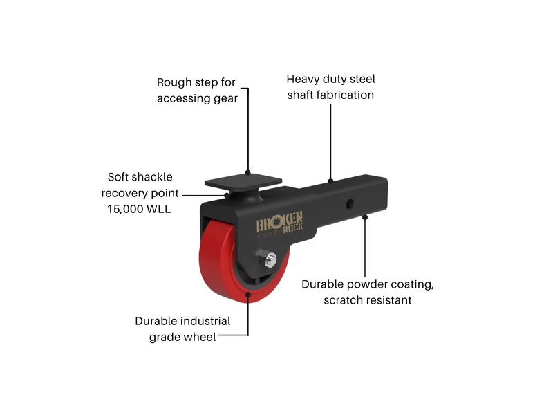 Hitch Roller specs diagram